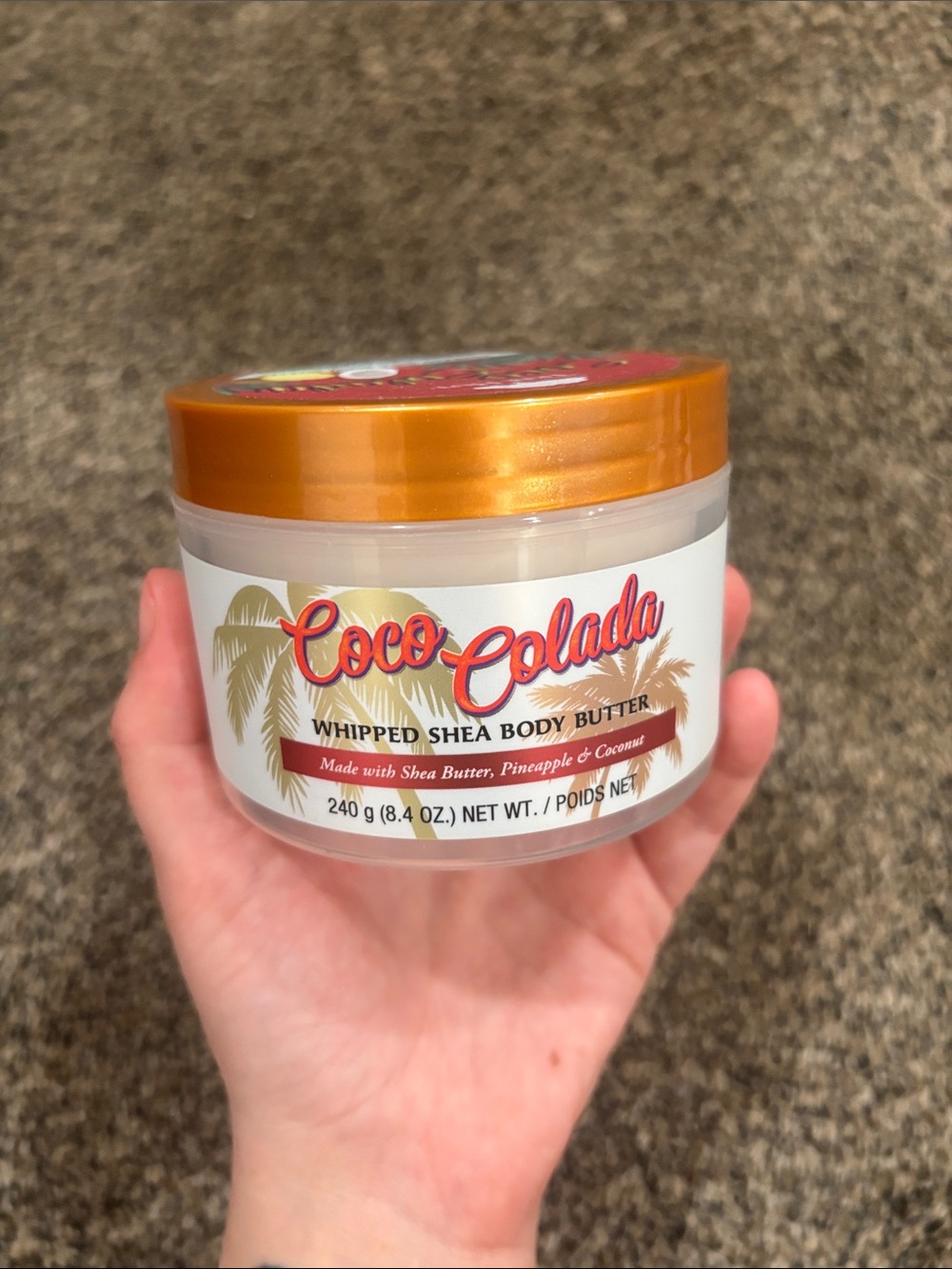 Coco Colada Whipped Shea Body Butter — Gold